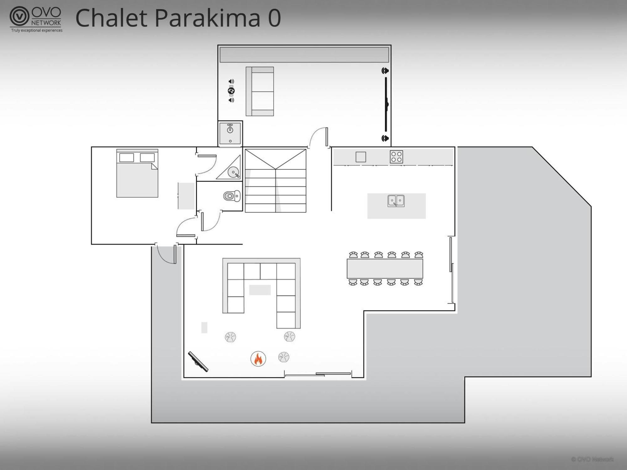 Chalet Parakima - Ovo Network Маніґо Екстер'єр фото